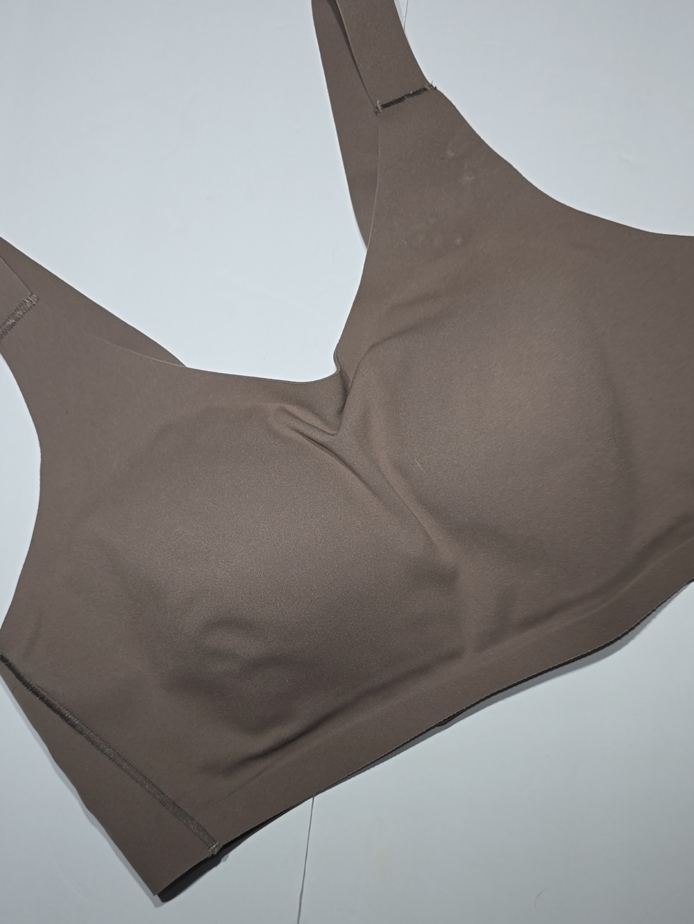 SPANX Smooth Wireless Bralette in Brown Taupe Size 38C